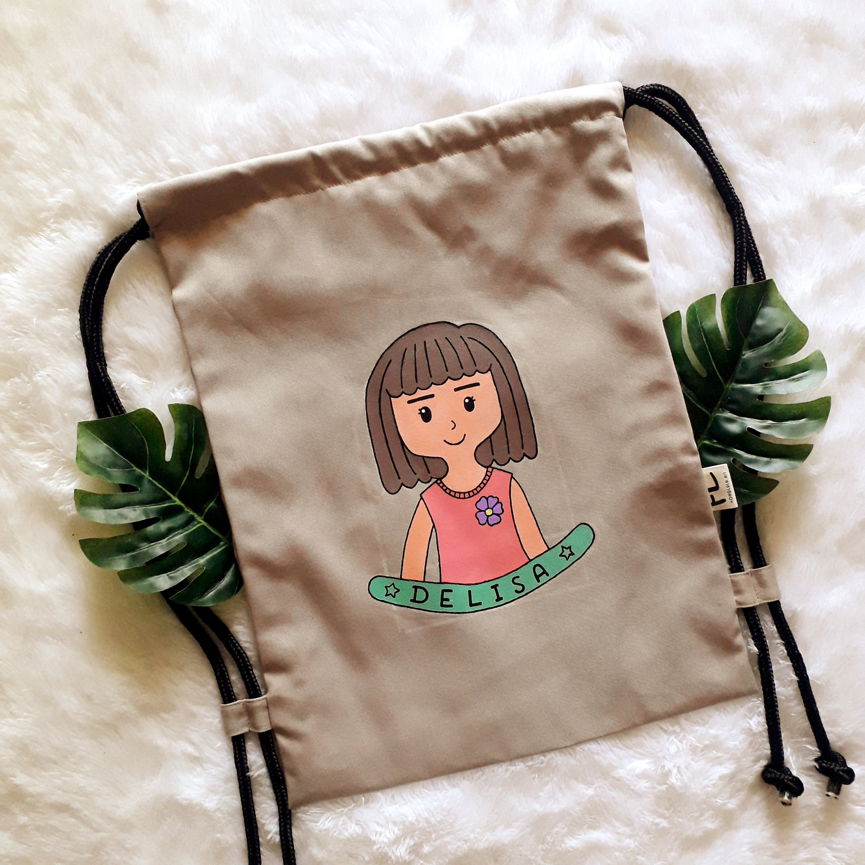 CUSTOM DRAWSTRING BAG